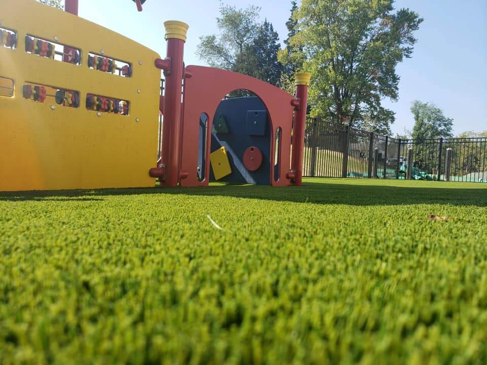 SYNLawn artificial grass playground