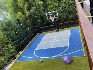 Synlawn residential sport court surfacing