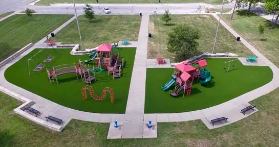 SYNLawn artificial grass park