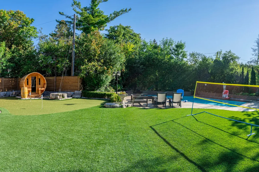 SYNLawn Backyard Turf Installation